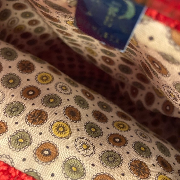 Vintage JR Miami Purse Red woven - Picture 3 of 3